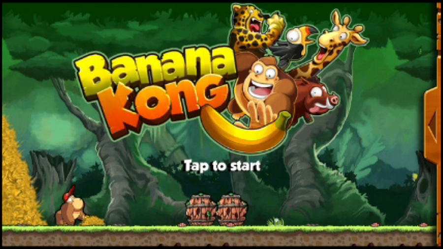 بازی banana kong