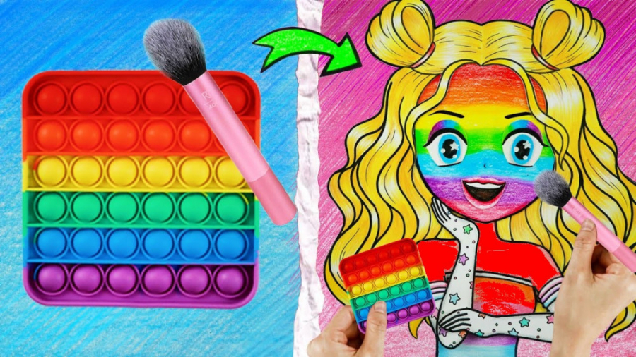 ایده های کارتونی باربی و پاپت