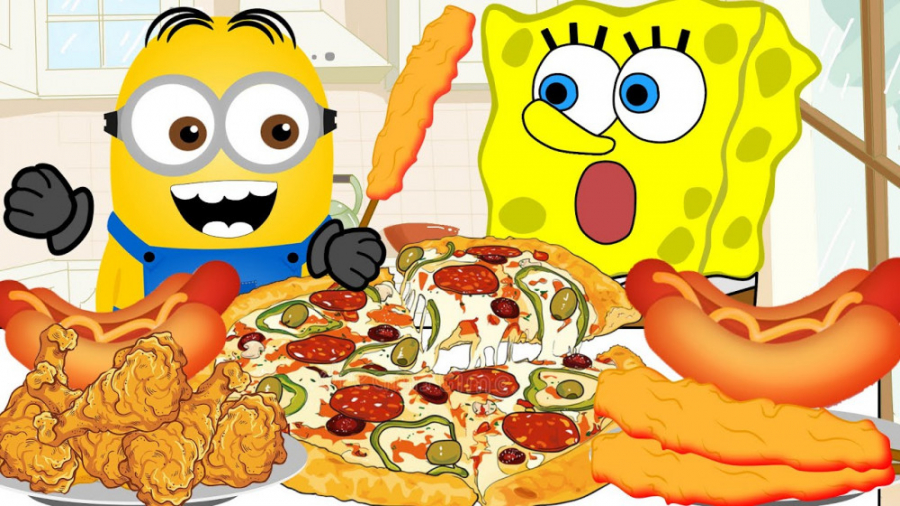 چالش باب اسفنجی و مینیون