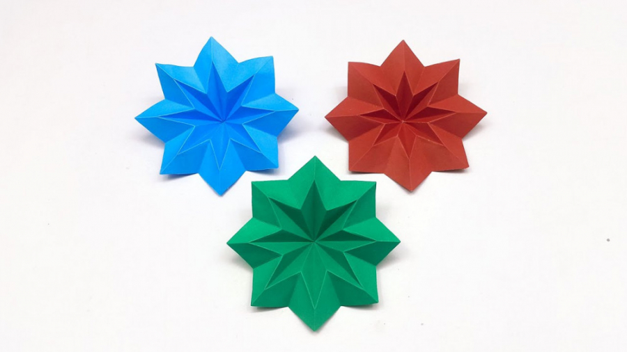 آموزش اوریگامی با کاغذ  ساخت ک...