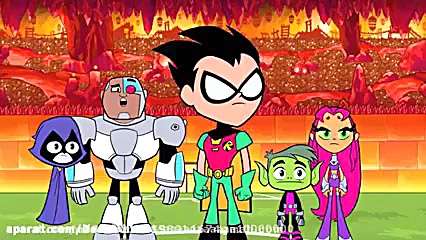 تایتان های جوان قسمت فوتبال