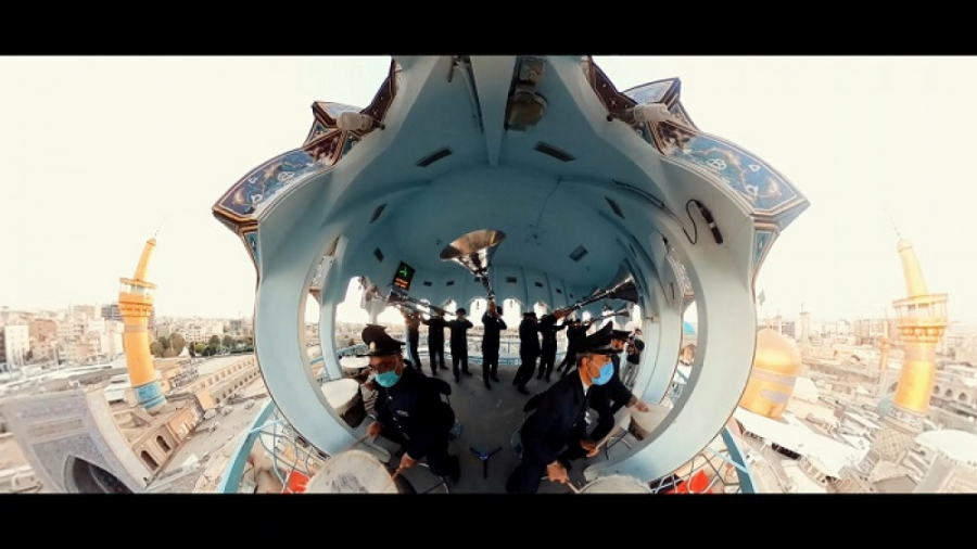 آخرین نقاره زنی حرم مطهر در آس...