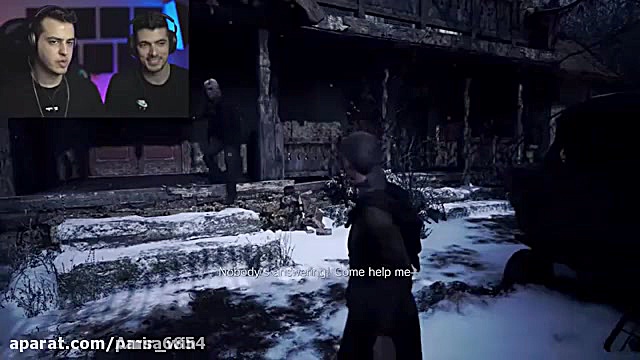 گیم ترسناک با حضور آریا کیوکسر...