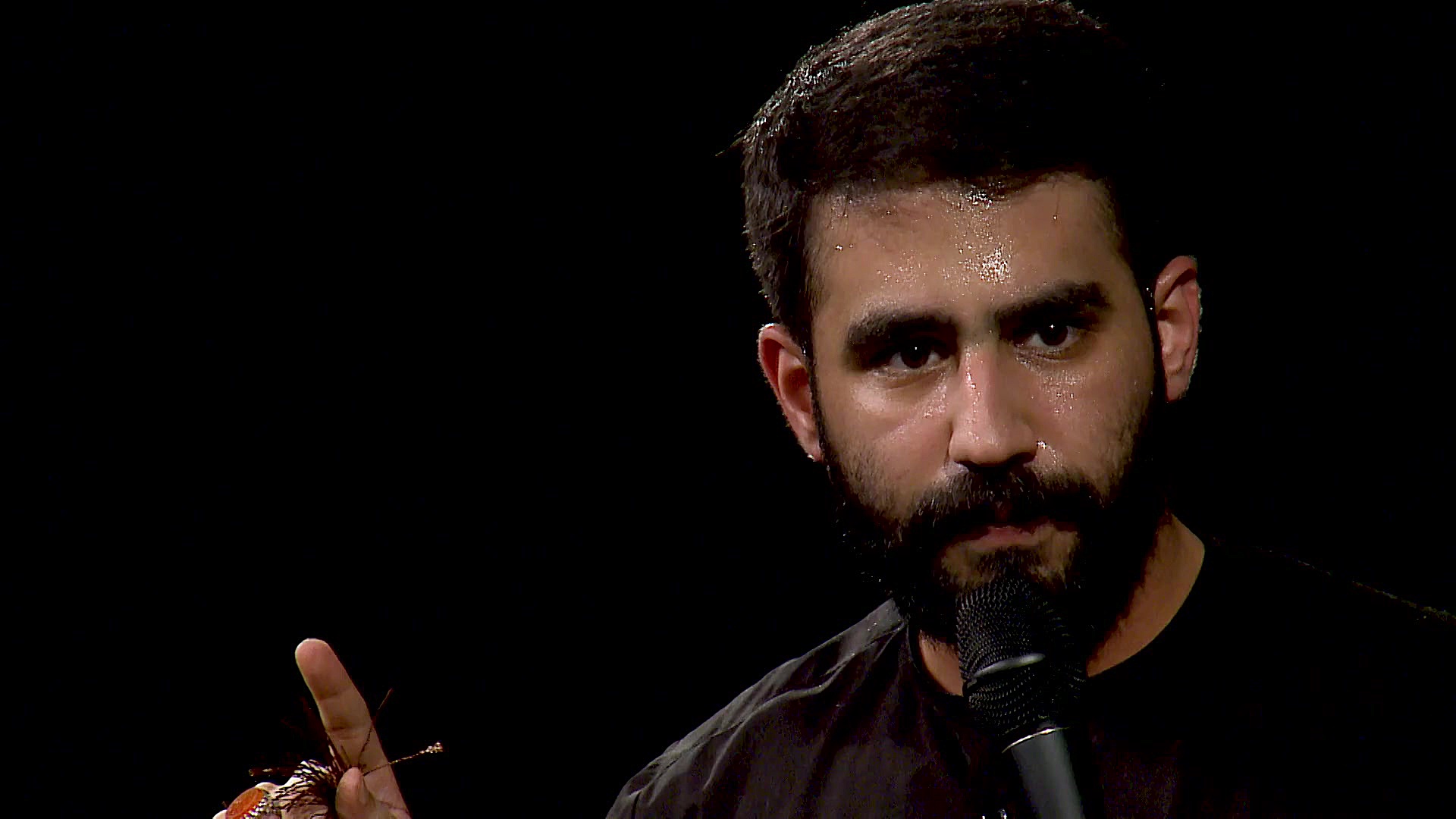 صحبت  کربلایی حسین طاهری