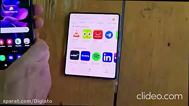 نگاه نزدیک به گلکسی زد فولد 3...