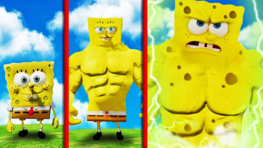 مود GOD برای باب اسفنجی در باز...