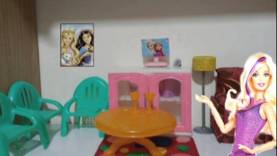 پذیرایی باربی های من  رها السا