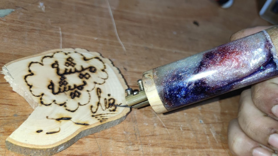 آموزش ساخت قلم حکاکی رو چوب و...