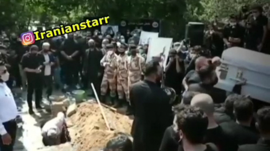 فیلم کامل مراسم خاکسپاری ارشا...