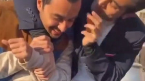 شیطونی های آرمان درویش در پشت...