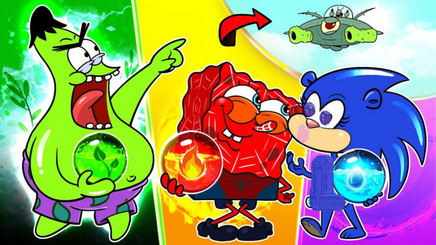 چالش سونیک پاتریک هالک باب اسف...