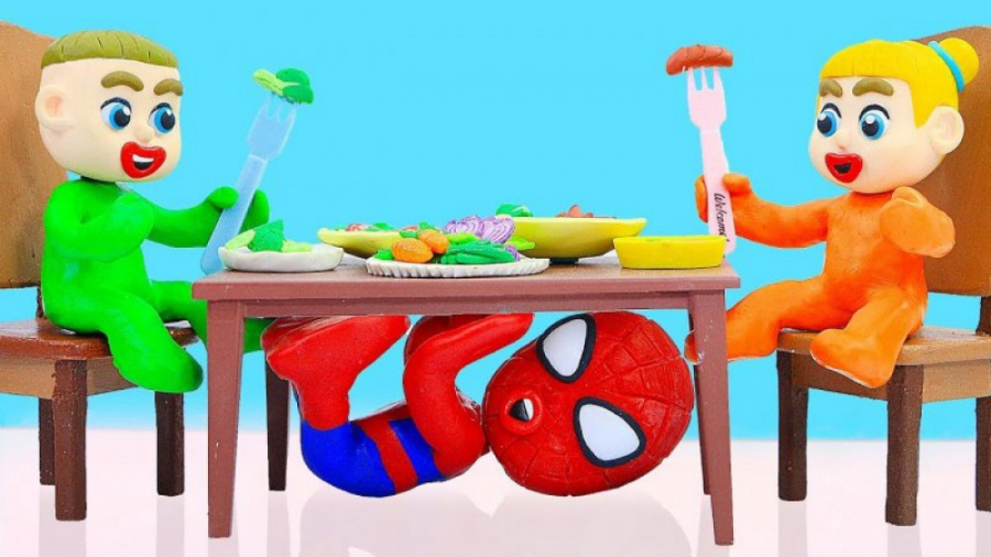 انیمیشن خمیر بازی کودکانه | با...