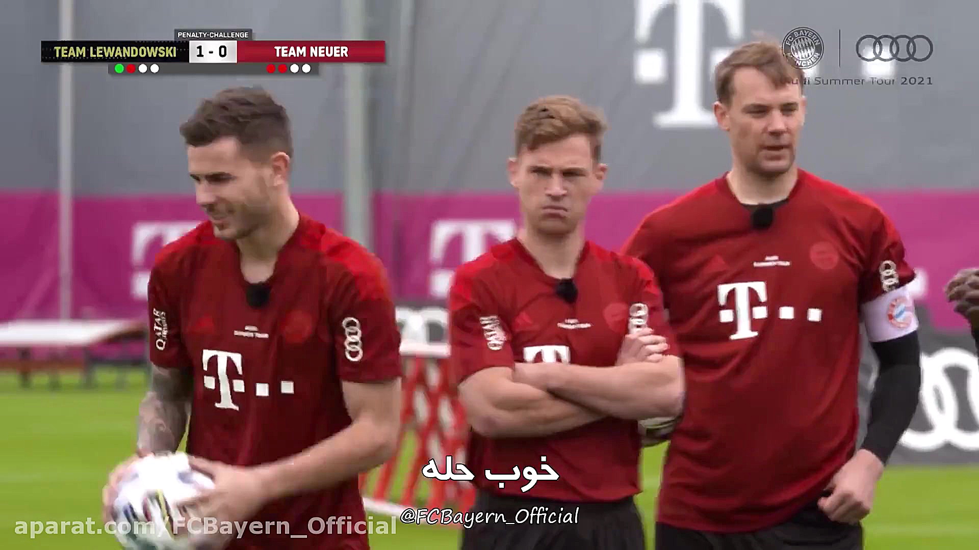 چالش های تابستانی بایرن مونیخ...