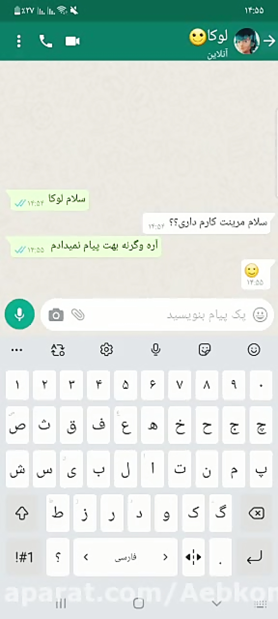 چت مرینت و لوکا