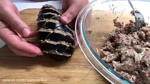 خوراک بادمجان مجلسی