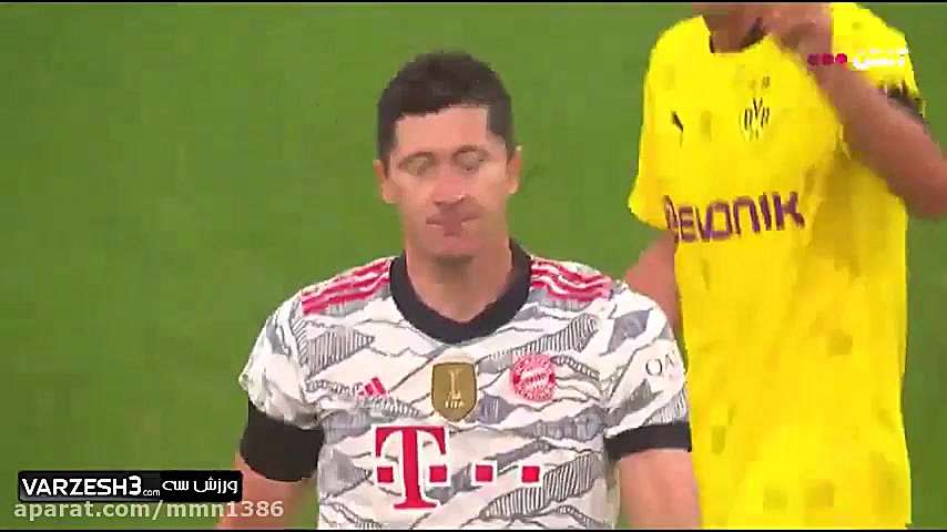 خلاصه بازی بایرن مونیخ و دورتم...