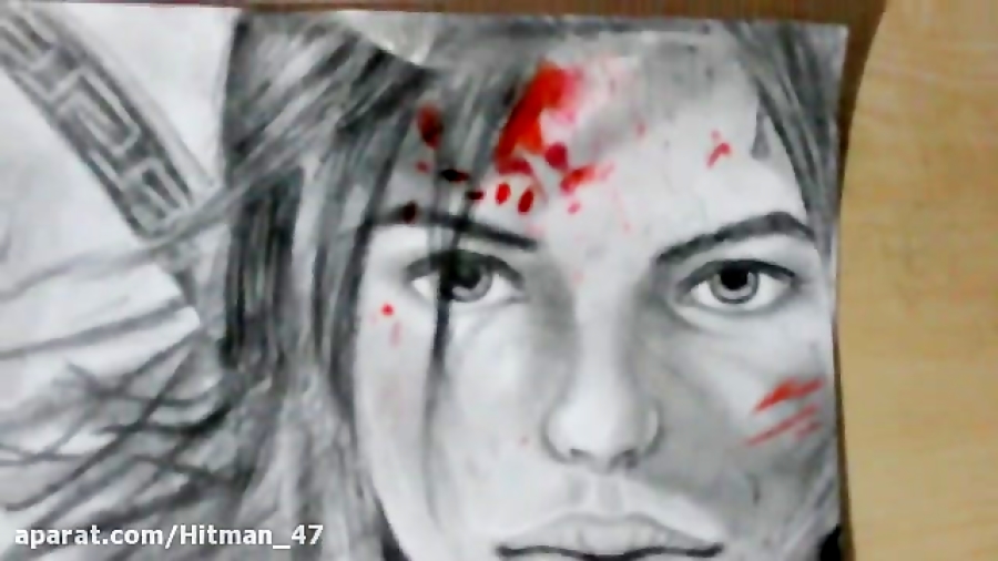 نقاشی من از لارا کرافت