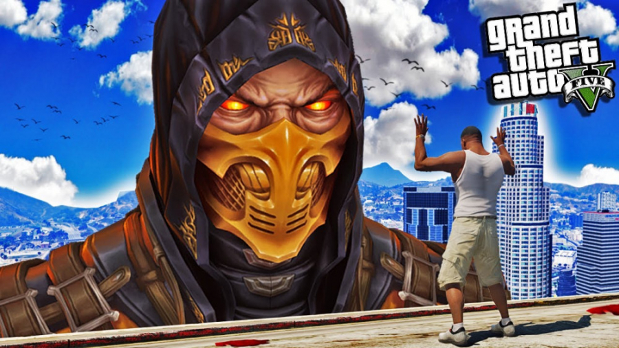 اسکورپیون مورتال کامبت در GTA...