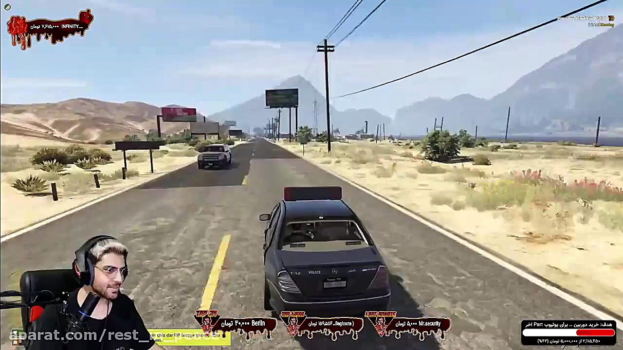 پارت 27 گیم پلی GTA Role Play...