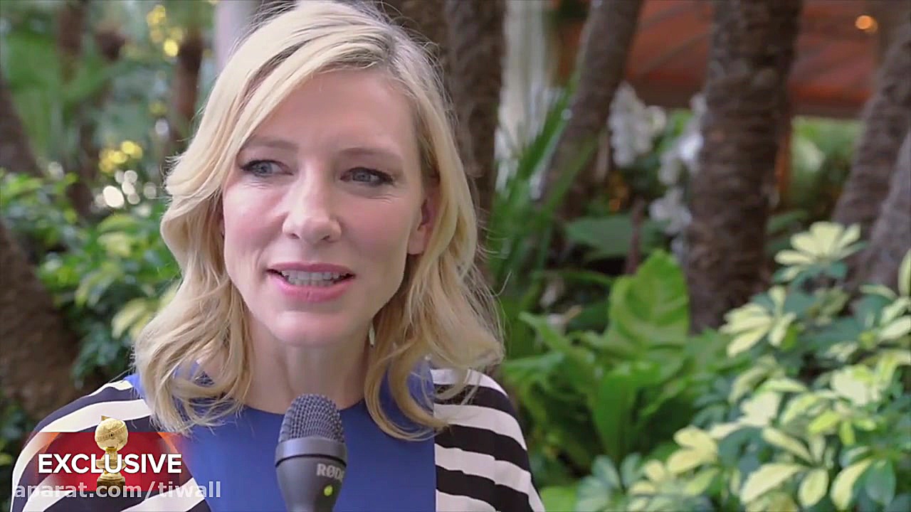 کیت بلانشت از گلدن گلوب می گوی...