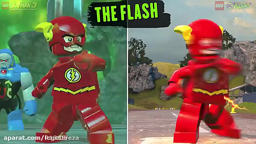 مقایسه شخصیت های لگو ابر شرورا...