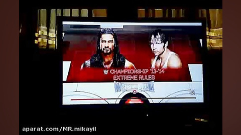 مسابقه ی رومن رینز و دین امبرز...