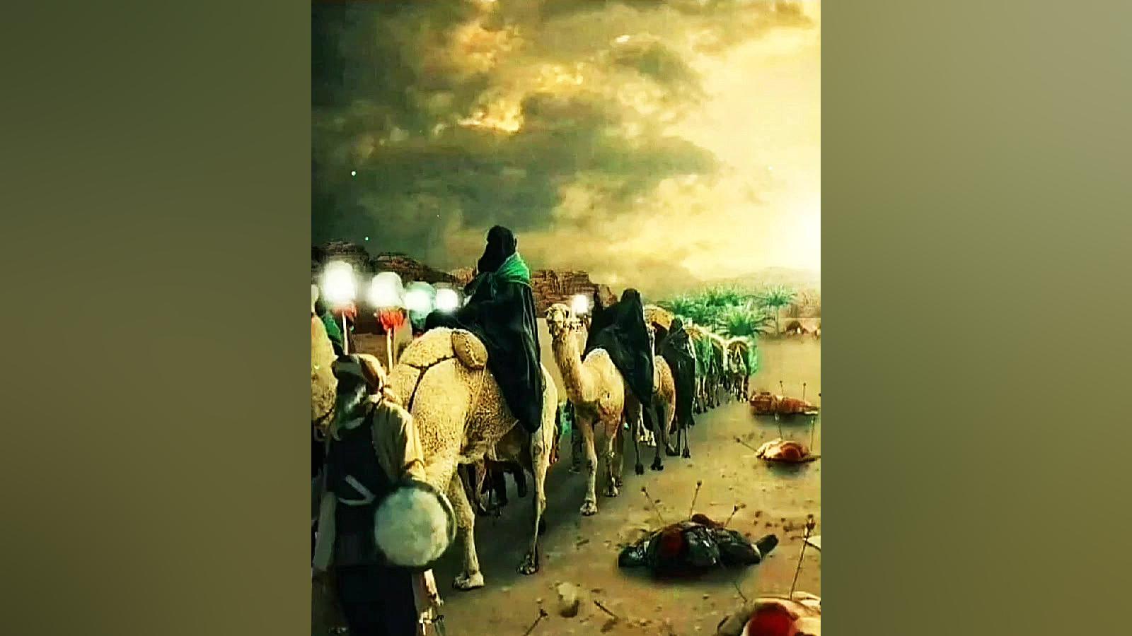 اسرای کربلا♤ یا حضرت زینب (س)