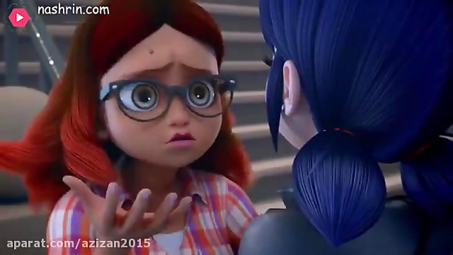 دختر کفشدوزکی و گربه سیاه دوبل...