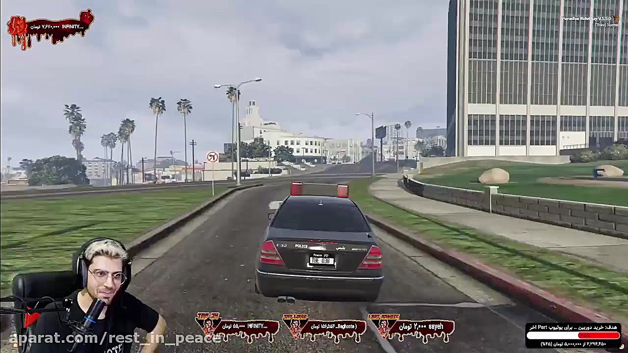 پارت 28 گیم پلی GTA Role Play...