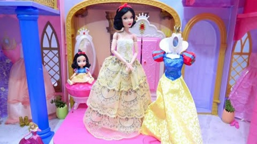 کارتون باربی : سفید برفی و کال...