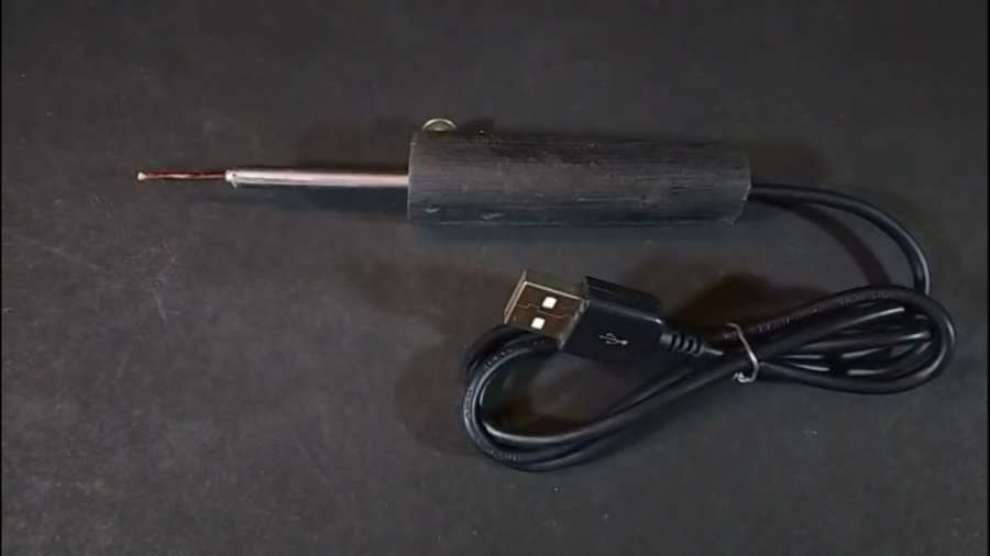 ساخت هویه لحیم کاری با سر usb...