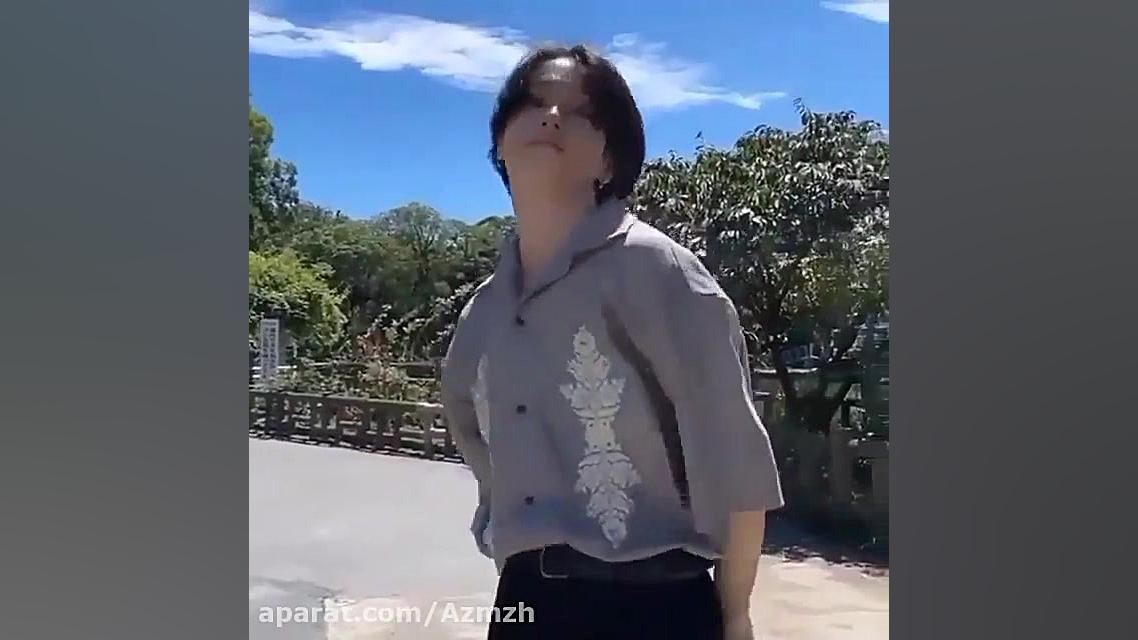 رقص پسر ژاپنی با آهنگ آرش