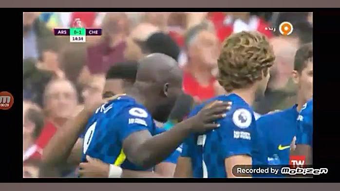 گل اول چلسی به آرسنال توسط روم...