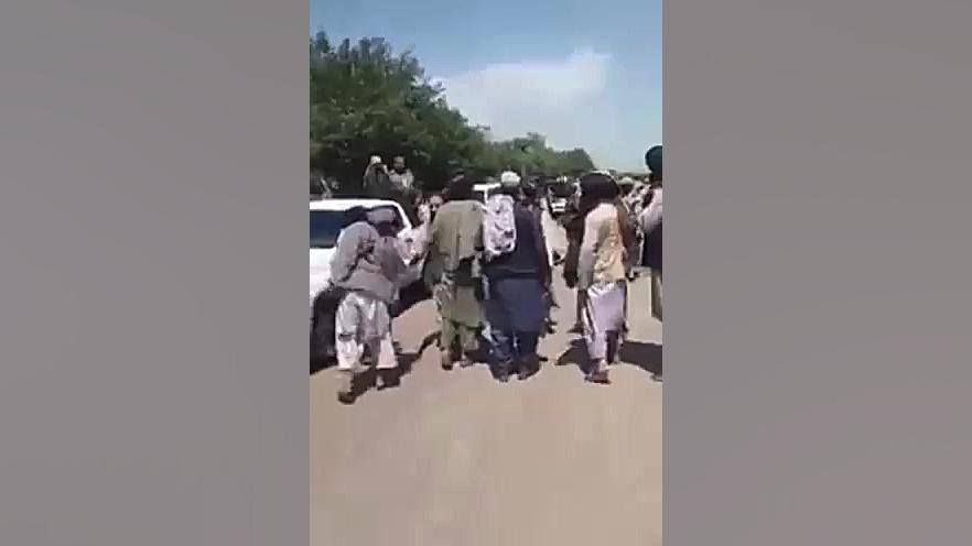 ویدیویی از آمادگی طالبان برای...