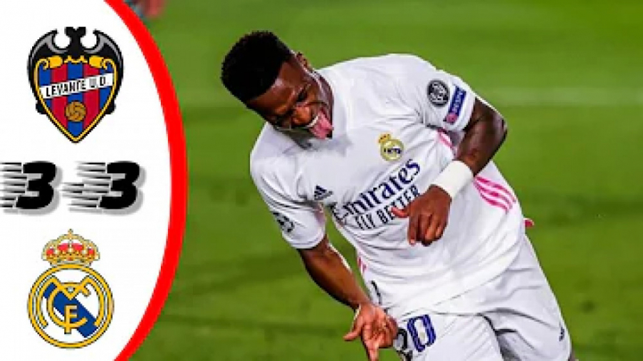 خلاصه بازی لوانته 3 3 رئال ماد...