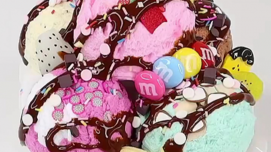 آموزش ساخت اسلایم کره ای قاطی...