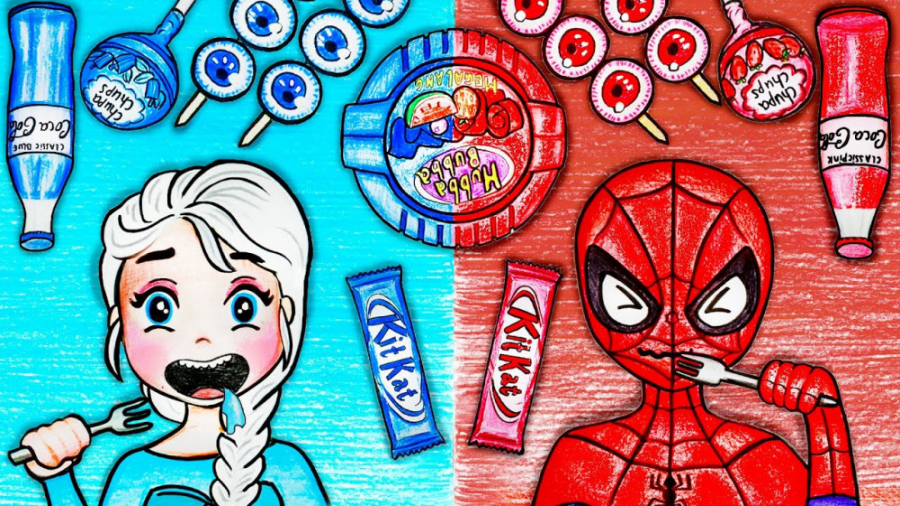 چالش السا و اسپایدرمن