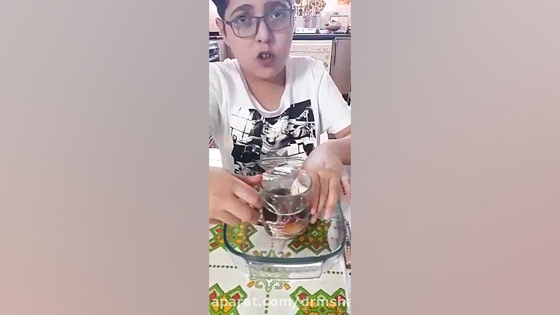 آزمایش نوشابه توسط ماهد طحان