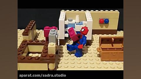 انیمیشن استاپ موشن اسپایدرمن