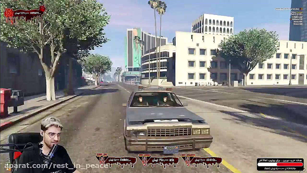 پارت 34 گیم پلی GTA Role Play...