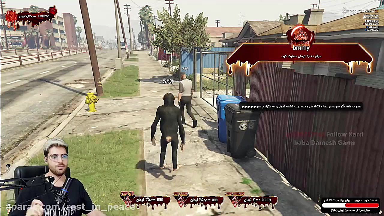 پارت 38 گیم پلی GTA Role Play...