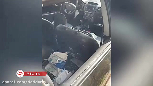 دزدی و تخریب ماشین خانم بازیگر