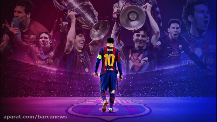 11 لحظه از لئو مسی در بارسلونا...