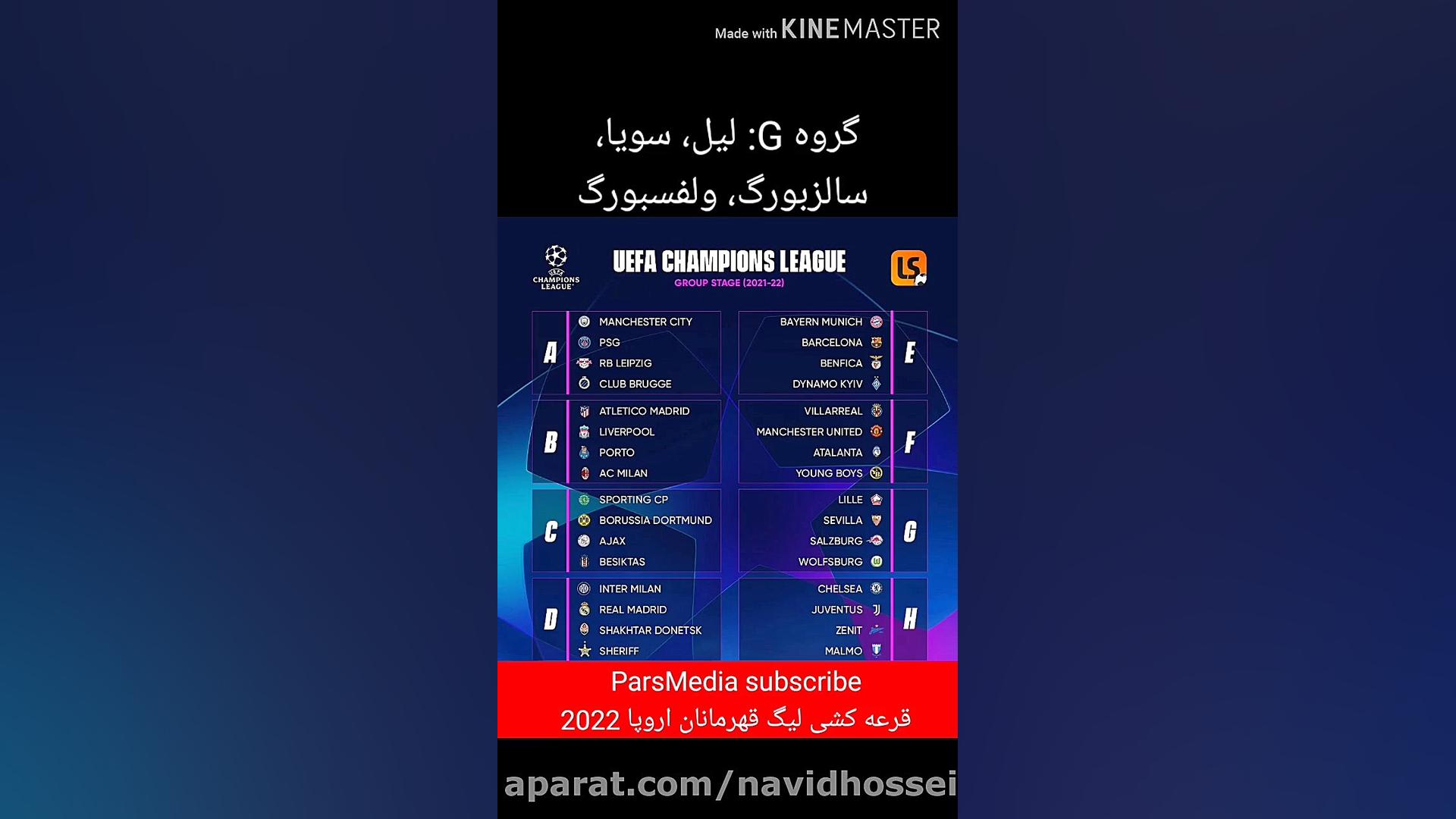 قرعه کشی لیگ قهرمانان اروپا 20...