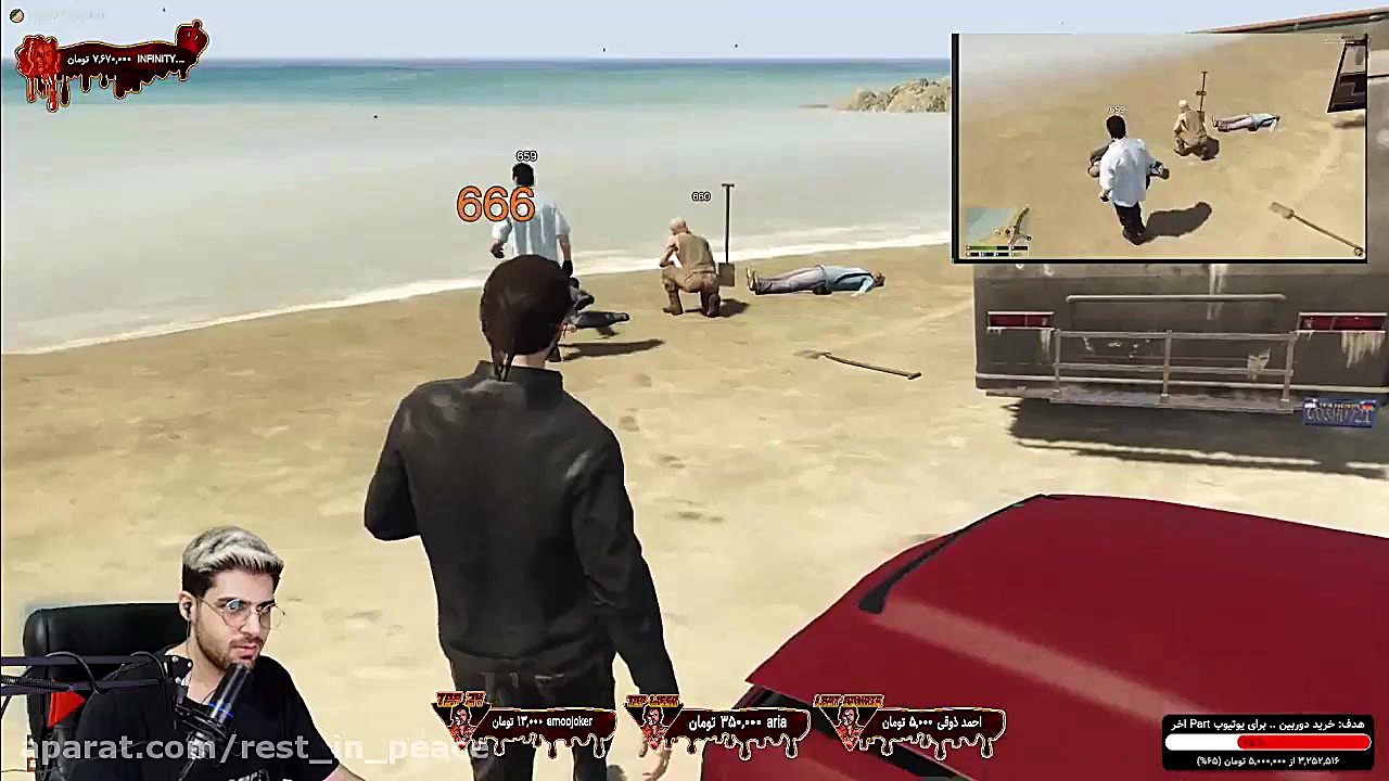 پارت 40 گیم پلی GTA Role Play...