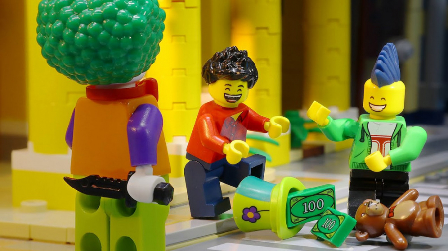 انیمیشن لگو  خیزش دلقکها