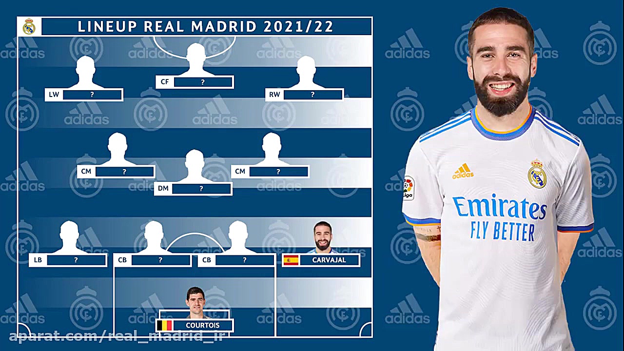 ترکیب احتمالی رئال مادرید در ص...