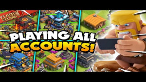 کلش آف کلنز  Playing 19 Clash...