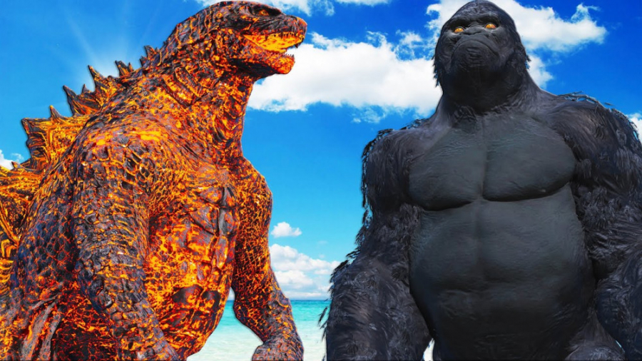 مبارزه کینگ کنگ و گودزیلا