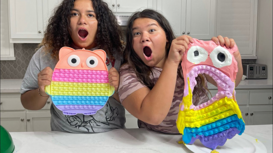 چالش پاپت و اسلایم  مری و ایزی...